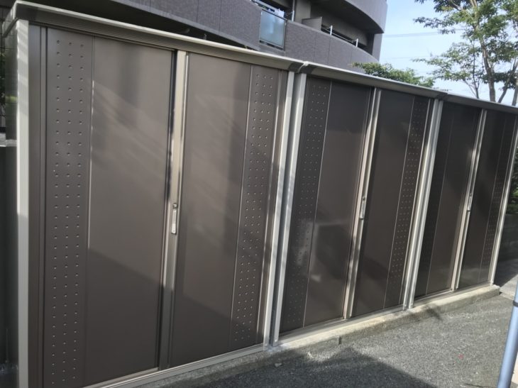   物置き交換工事事例