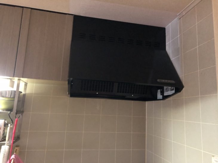   桑名市O様邸　キッチンシロッコファン交換施工事例