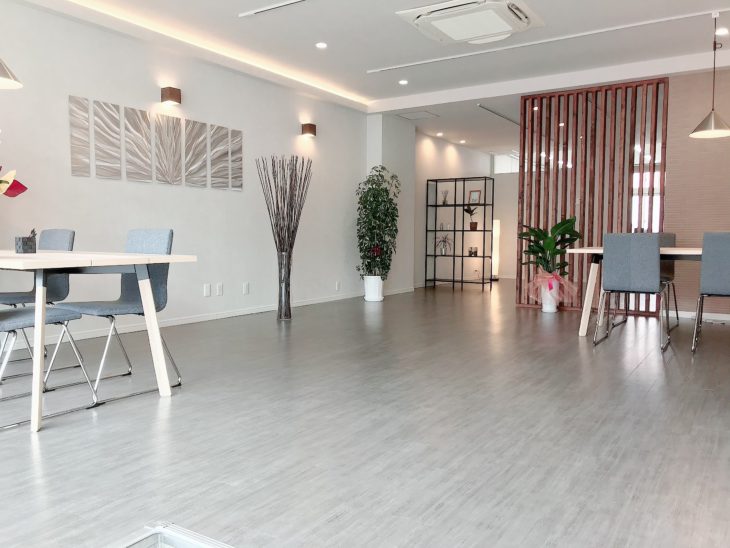   スケルトンからオシャレ空間へ　　～事務所新設～