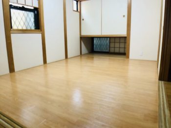 和洋変更　畳からフローリングへ　
